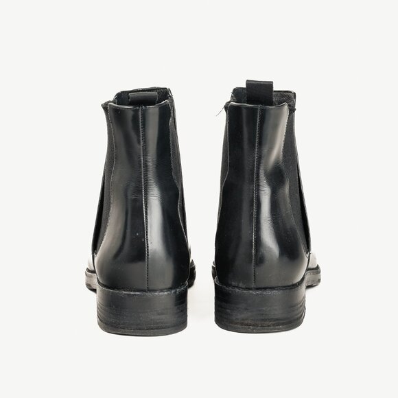 Alexander Wang Fia Black Leather Chelsea Boot - Picture 3 of 9